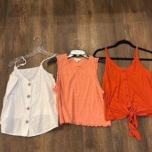 BP Tank tops.  Set of 3.